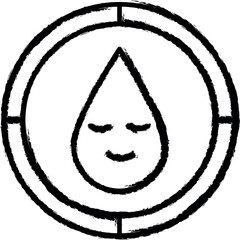 Aufkleber - Plumber, valve, water vector icon in grunge style