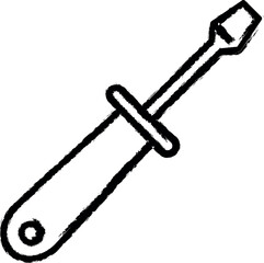 Poster - Plumber, tools vector icon in grunge style
