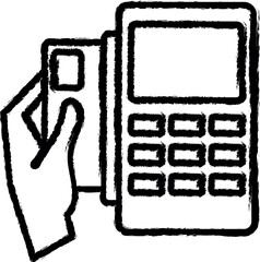Aufkleber - end-user vector icon in grunge style