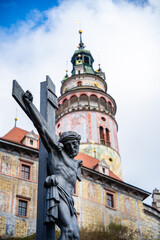 Canvas Print - Cesky Krumlov, Czech Republic, HDR Image