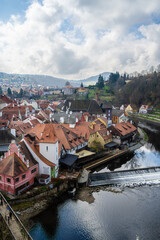 Wall Mural - Cesky Krumlov, Czech Republic, HDR Image