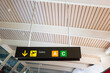 © ADDICTIVE STOCK - Signage at terminal with direction and information