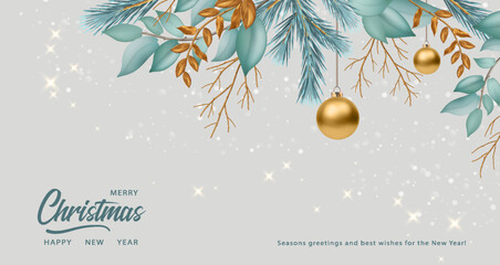 Poster - Christmas and New Year Banner