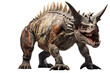 Triceratops Three Horned Cretaceous Giant on a White or Clear Surface PNG Transparent Background