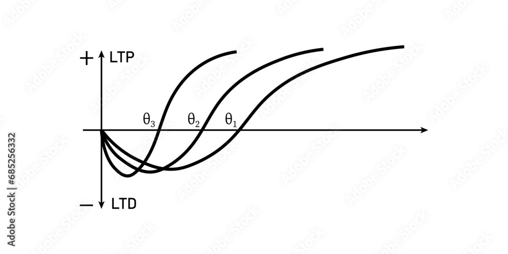 BCM learning rule. BCM synaptic modification. Bienenstock, cooper and