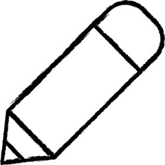 Poster - editorial, pencil tool icon grunge style vector
