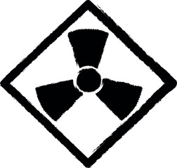Poster - energy, sign icon grunge style vector