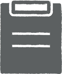 Poster - Laboratory, results icon grunge style vector