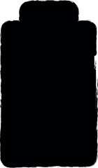 Poster - Battery sun power icon grunge style vector
