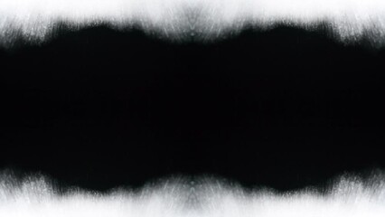 The middle horizontal band is textured black, above and below white constantly dances..   Dramatic, different, tense.  Perfect for Titles, Credits,  Transitions,   Dramatic, Unique, Special. Version 1
