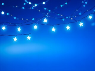 Wall Mural - christmas background with stars