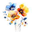 Flowers Phayayen flowers
 watercolor on transparent background