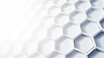 Abstract design element with geometric background of hexagons shape pattern