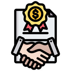 Poster - Bond Outline Color Icon