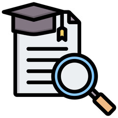 Poster - Assessment Outline Color Icon