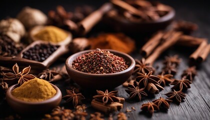 Wall Mural - spices