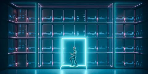 Poster - Interior of a room