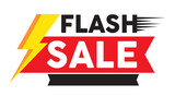 Fototapeta  - Flash sale promotion banner template design