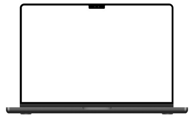realistic new macbook pro laptop ultrabook mockup