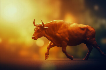 Poster - A bull design