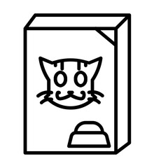 Sticker - Cat Food Box