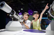 © Blue Jean Images - Children in science and technology museum