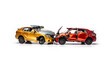 © Yuwarin - two cars accident on isolated white background