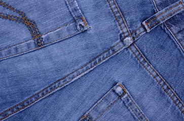 Poster - Background blue denim