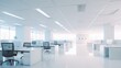 © romanets_v - Modern open space office with city view 3D Render