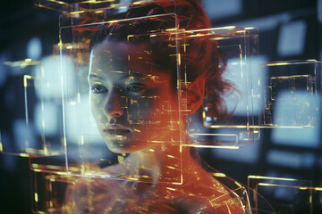Aufkleber - A visual depiction of collaborative design involving emotional AI, highlighting the integration of emotional intelligence in the development and improvement of artificial intelligence systems.