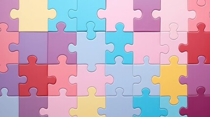 Sticker - Colorful Jigsaw Puzzles