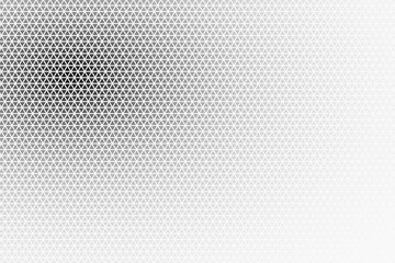 Poster - Polygonal halftone backdrop. Abstract monochrome background of triangles. 