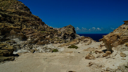 Oasi di protezione faunistica di Carloforte. Sentiero Verde, Isola di San Pietro. Sardegna, Italy