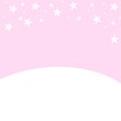 pink starry sky background