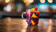 Arcoiris di Sapori- Bevanda Fruttata e Colorata in un Mug Gustoso