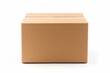 © Wildcat93 - Cardboard Moving Box Sideview created with Generative AI Technology, ai, generative