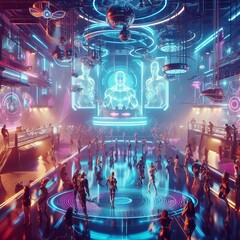 cyberpunk bar 2