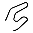 pinch line icon