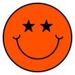 © AnotaiSi - illustration of a smile face with star eye
