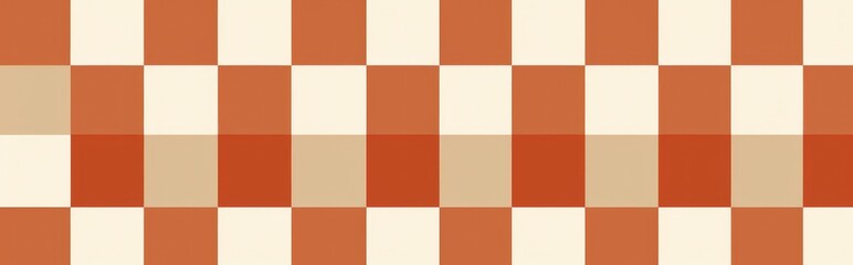 Checkered texture, background, pattern created using two colors. Generative AI