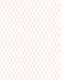 Fototapeta  - Pattern Line red color background on white paper 60 degrees straight line intersects a diamond square, Diagonal line