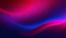 Dark Blue Violet Purple Magenta Pink Burgundy Red Abstract Background Banner Color Gradient Ombre Wave Fluid Bright Light Wavy Line Spot Neon Glow Flash Shine Template Rough Grain Noise