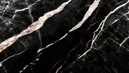 Sticker - natural black marble texture for skin tile wallpaper luxurious background for design art work stone ceramic art wall interiors backdrop design marble with high resolution