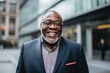 © CojanAI - Portrait of a smiling businessman in the city