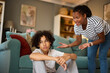 © Stockphotodirectors - Mother and son- teenage problems at home