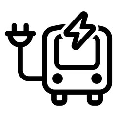 Sticker - electric bus