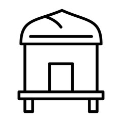 Sticker - Hut Icon