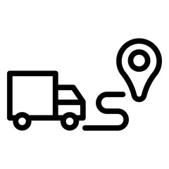 Sticker - delivery location