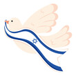 © Stockgiu - israel peace dove and flag