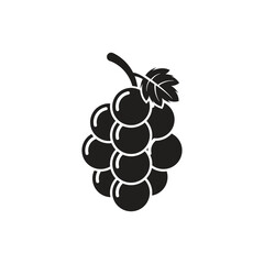 Wall Mural - grapes icon vector